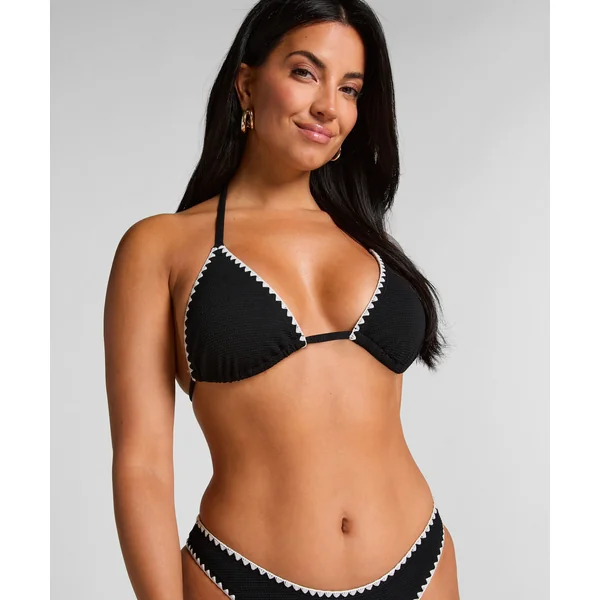 Haut de bikini triangle Kenya - Noir