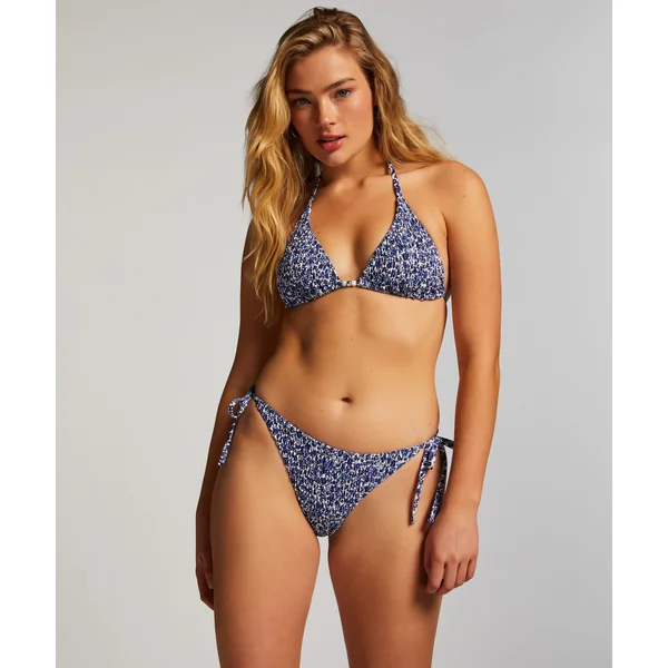 Haut de bikini triangle Lobos - Bleu