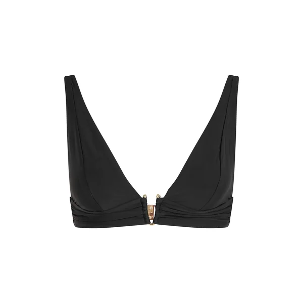 Haut de bikini triangle Luna - Noir