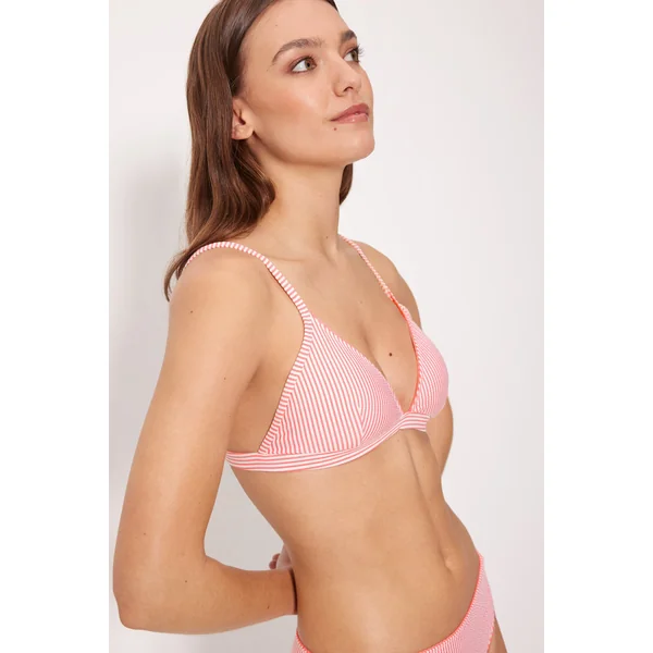 Haut de bikini triangle rose Bambula, bonnet B