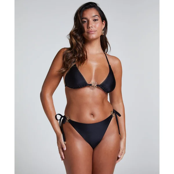 Haut de bikini triangle Yucatan - Noir