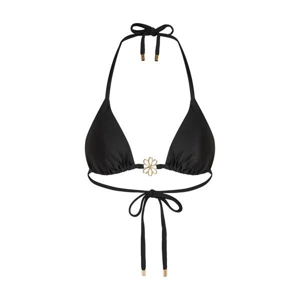 Haut de bikini triangle Yucatan - Noir