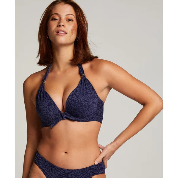 Haut de bikini à armatures préformé Kai Taille E + - Bleu