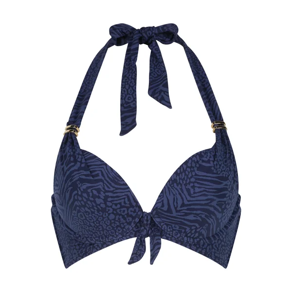 Haut de bikini à armatures préformé Kai Taille E + - Bleu