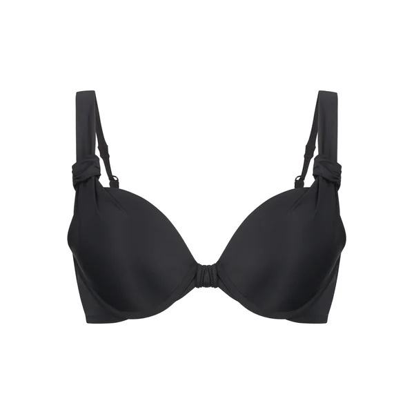 Haut de bikini à armatures préformé Luxe Taille E + - Noir