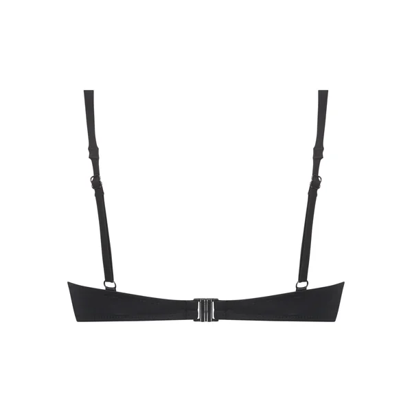 Haut de bikini à armatures préformé Luxe Taille E + - Noir