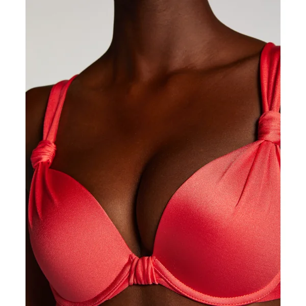 Haut de bikini à armatures préformé Luxe Taille E + - Rouge