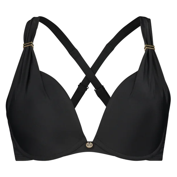 Haut de bikini à armatures préformé Sunset Dreams Taille E + - Noir