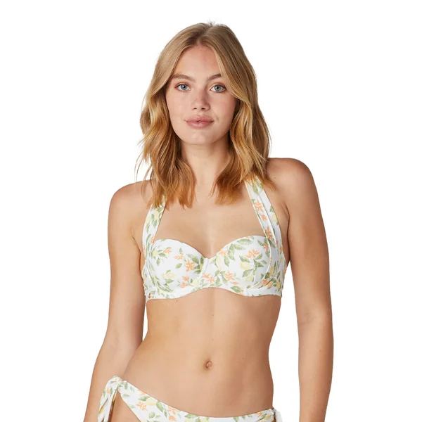 Haut de maillot de bain balconnet blanc Menton