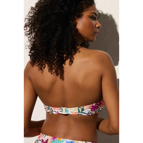 Haut de maillot de bain bandeau bretelles multipositions