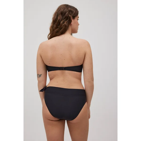 Haut de maillot de bain bandeau noir pour bonnets B et D