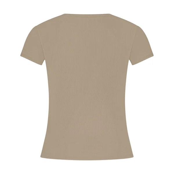 Haut de pyjama côtelé Essential - Beige