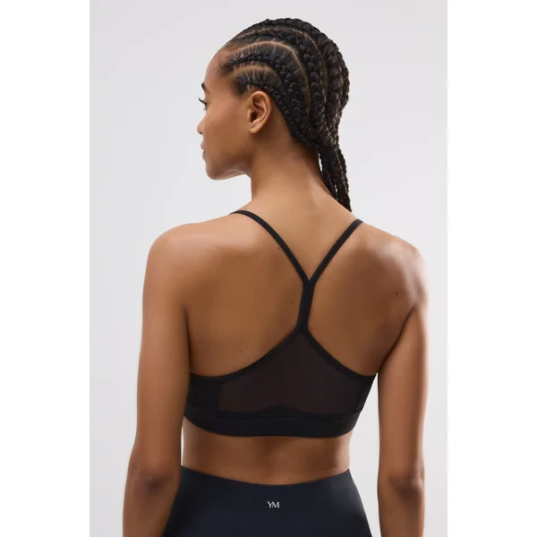Haut de sport respirant support rétro-éclairé noir