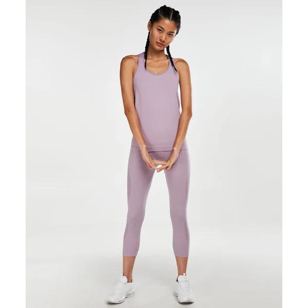 HKMX high waist capri roundknit - Violet