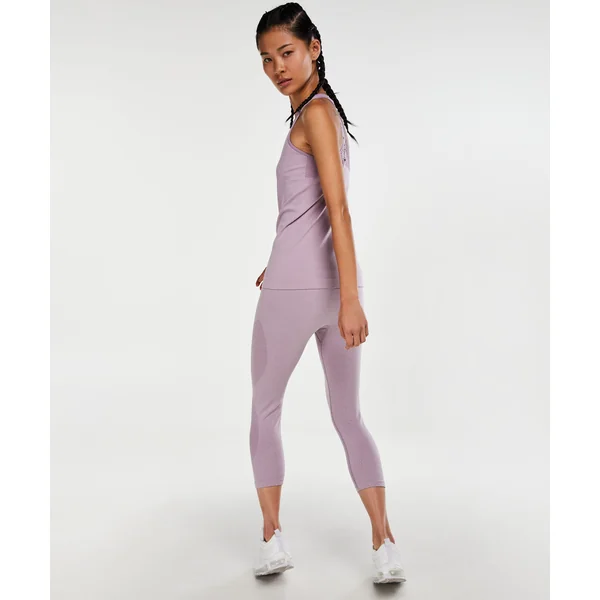 HKMX high waist capri roundknit - Violet