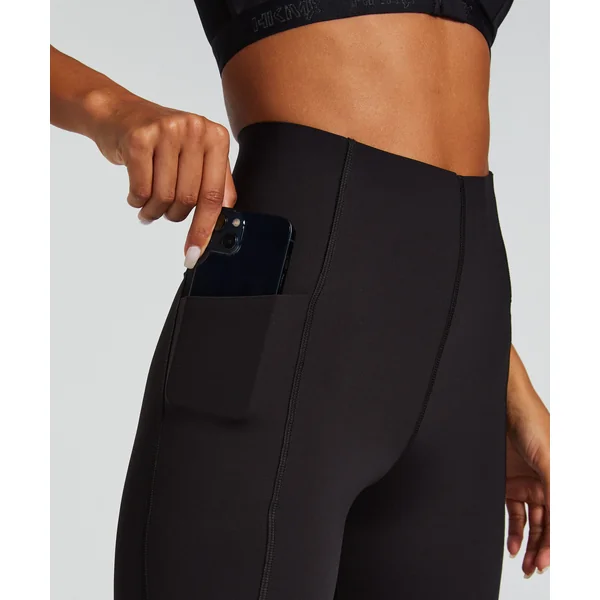 HKMX Legging de sport taille haute Boost - Noir