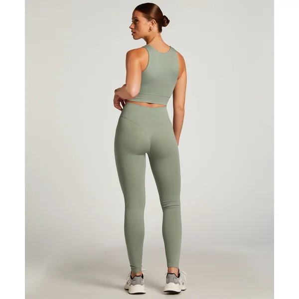 HKMX Soutien-gorge de sport sans couture - Vert
