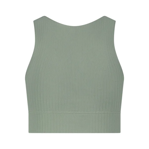 HKMX Soutien-gorge de sport sans couture - Vert