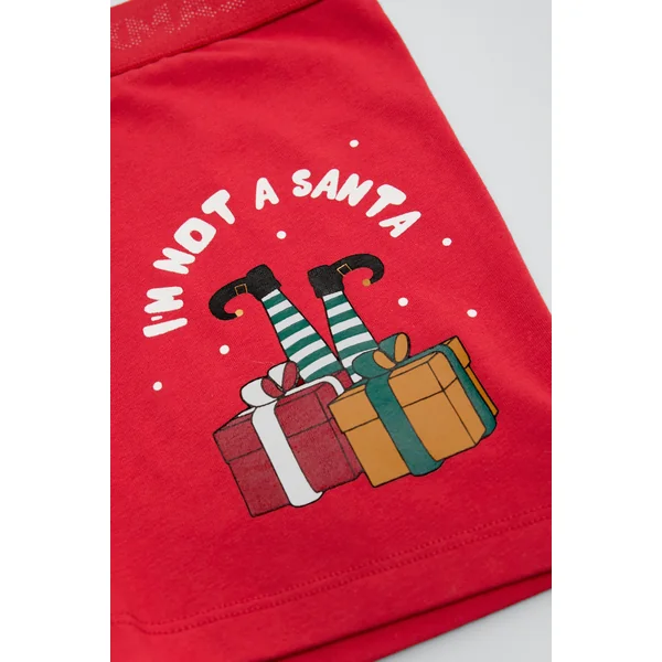 Je ne suis pas un Père Noël Pack boxer et chaussettes de Noël