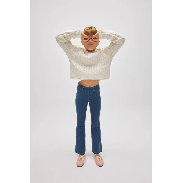 Jeans évasés pour filles
