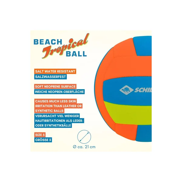 Jouets Neoprene Beachball Tropical
