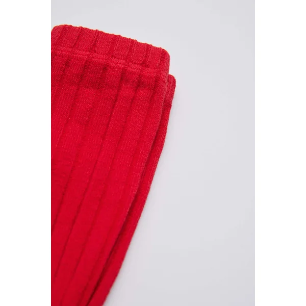 Justaucorps côtelé enfant rouge
