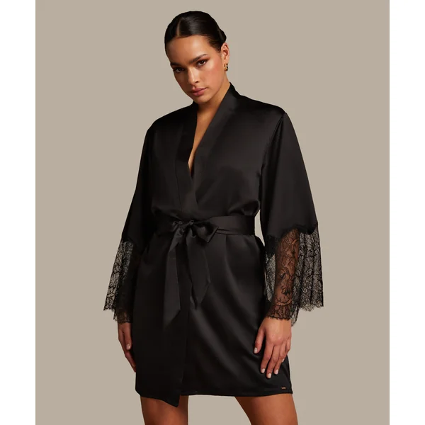 Kimono Camille - Noir