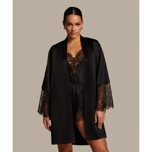 Kimono Camille - Noir