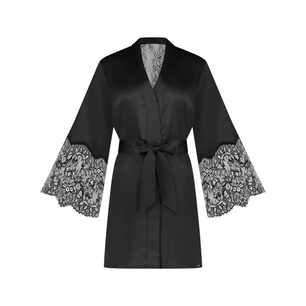 Kimono Camille - Noir