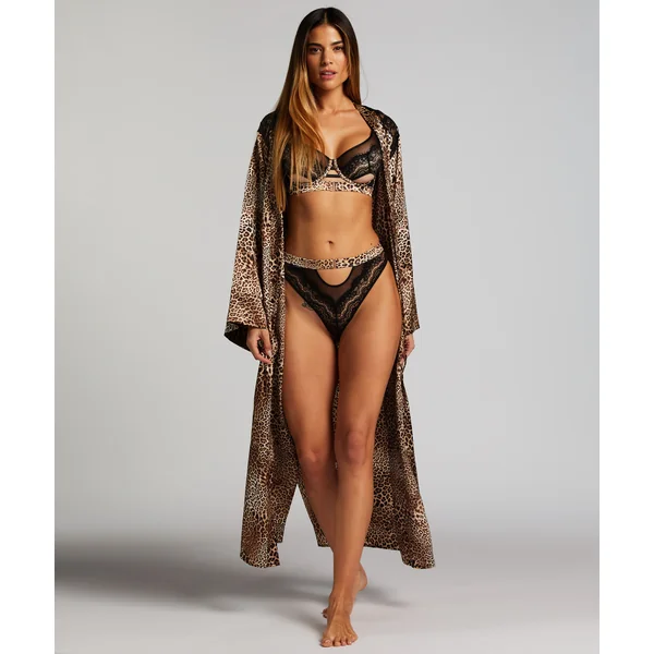 Kimono Leo Maya - Noir