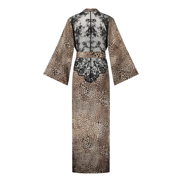 Kimono Leo Maya - Noir