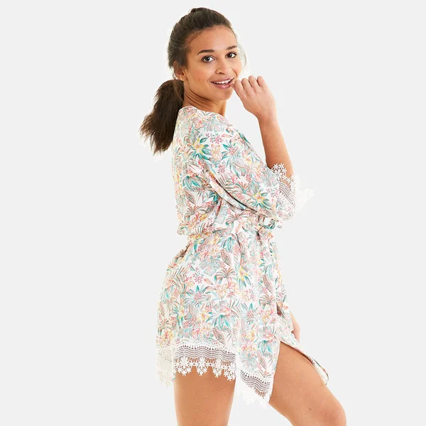 Kimono turquoise Ukulele