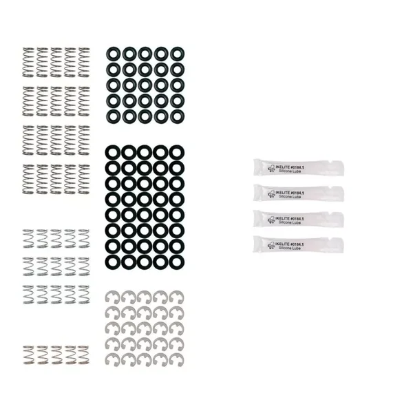 KIT 25 JOINTS, CLIPS, RESSORTS, RONDELLES POUR BOUTONS IKELITE 6201.03