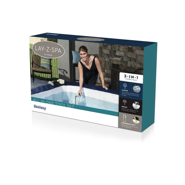Kit nettoyage spa gonflable Lay-Z-Spa 3 pièces