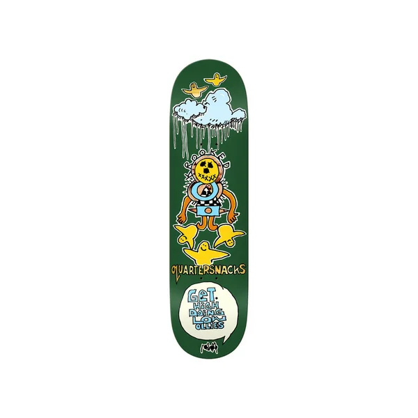 KROOKED DECK QUARTER SNACKS GET HIGH OLIVE 8.25 X 31.5 - 14