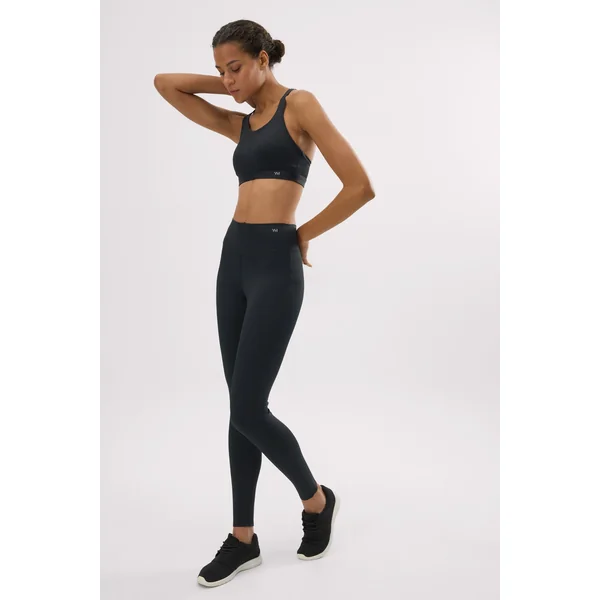 Legging de sport push-up compressif noir