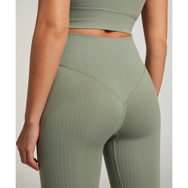 Legging de sport sans coutures taille haute HKMX - Vert