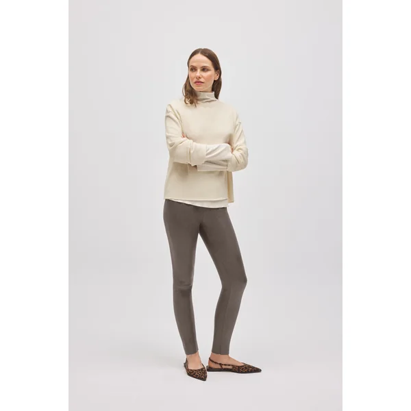 Legging effet métallisé anthracite