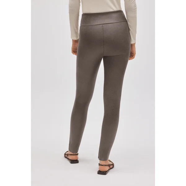 Legging effet métallisé anthracite