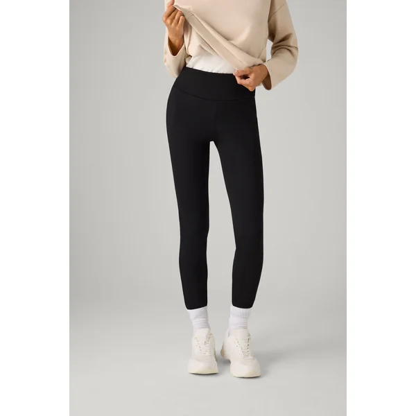Legging thermique en coton charbon