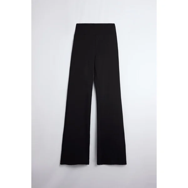 Legging évasé noir effet push-up