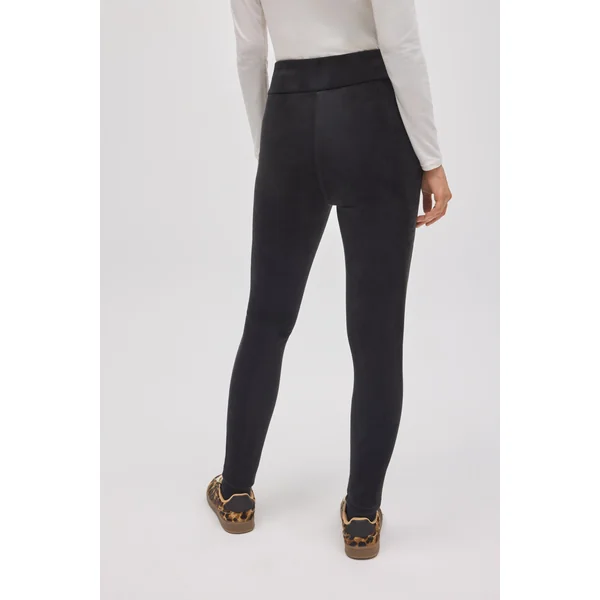 Leggings côtelés en polaire ultra-thermique pour femmes et filles | Mini collection