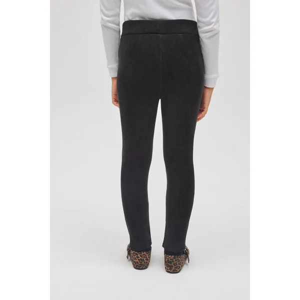 Leggings côtelés en polaire ultra-thermique pour femmes et filles | Mini collection