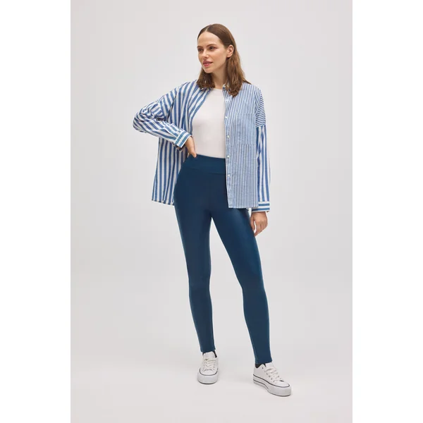 Leggings thermiques en similicuir pour femmes et filles | Collection Mini Me
