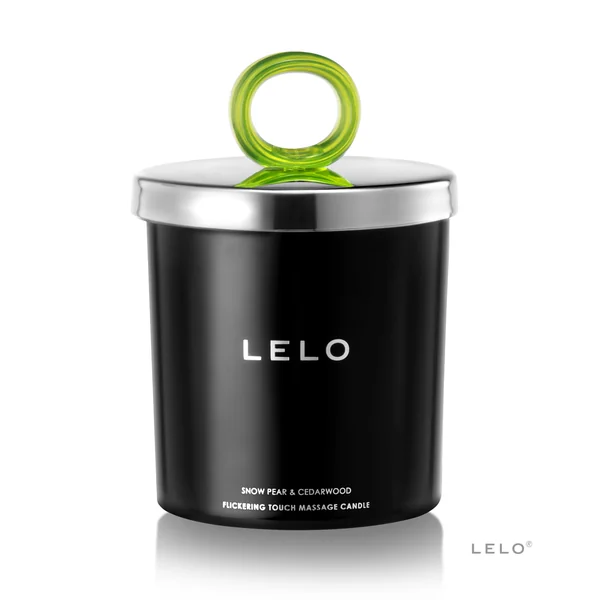 LELO Bougie de Massage Snow Pear & Cedarwood - Vert