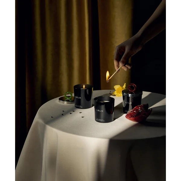 LELO Bougie de Massage Snow Pear & Cedarwood - Vert