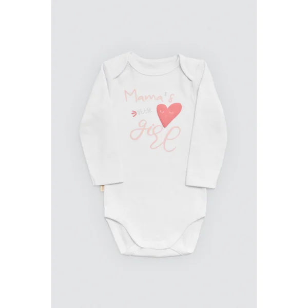 Lot de 2 bodies bébé manches longues Mama's and Daddy's Girl