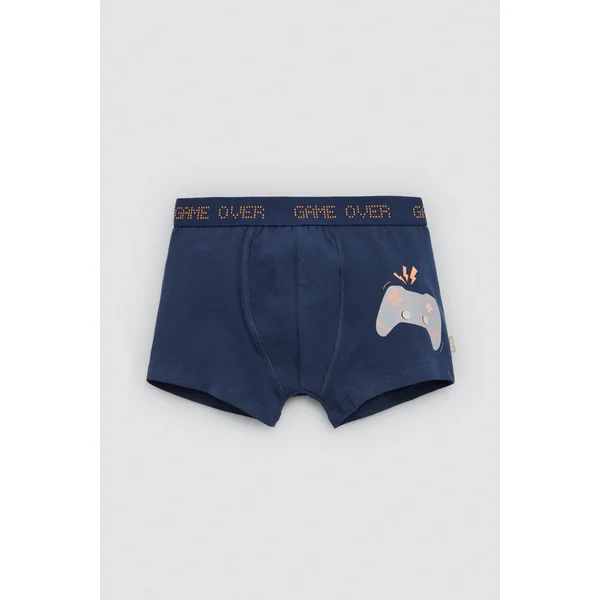 Lot de 2 boxers en coton pour jeunes avec imprimés Gamer