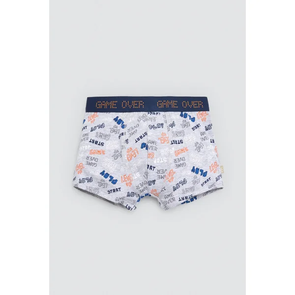 Lot de 2 boxers en coton pour jeunes avec imprimés Gamer