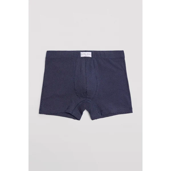 Lot de 2 boxers imprimés gris et marine
